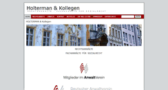 Desktop Screenshot of holterman-fischer.de